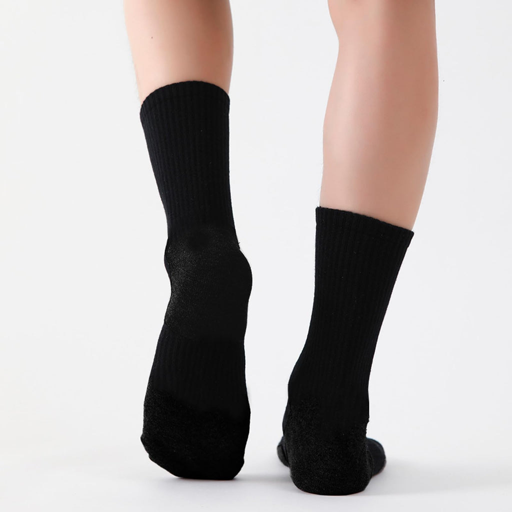 20 Pairs Crew Athletic Socks for Men Moisture Wicking Cushion Crew Socks for Sport Running Traveling