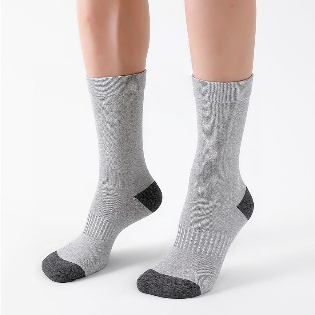 20 Pairs Crew Athletic Socks for Men Moisture Wicking Cushion Crew Socks for Sport Running Traveling